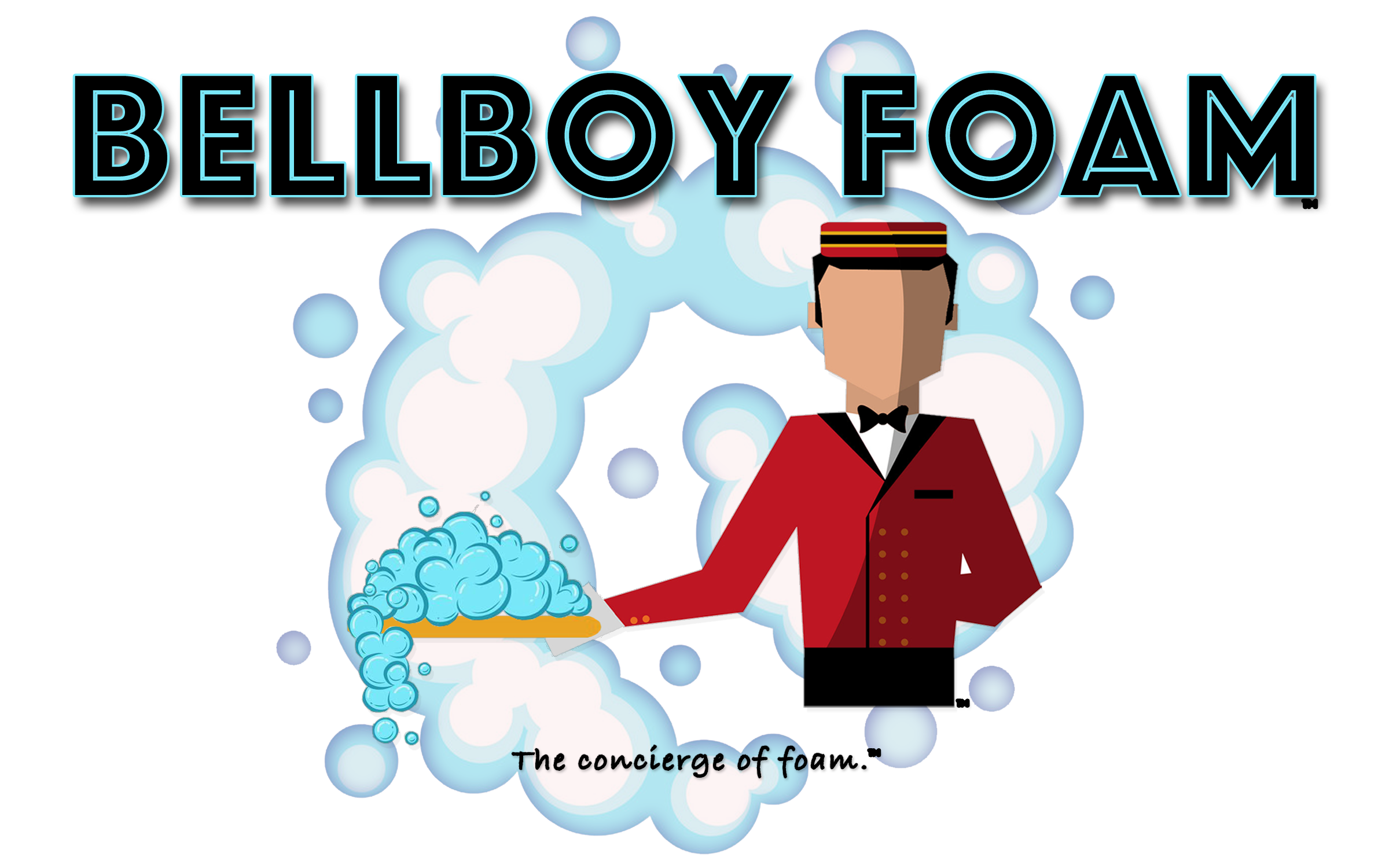 bellboy foam logo westchester ny foam fairfield ct foam birthday party kids party private foam party event foam summer party ideas indoor foam